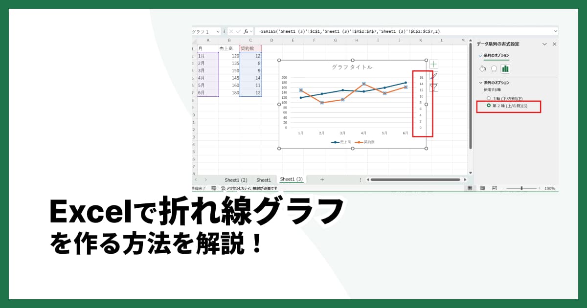 Excelでの折れ線グラフの作り方を完全ガイド!初心者でもわかる基本から応用まで